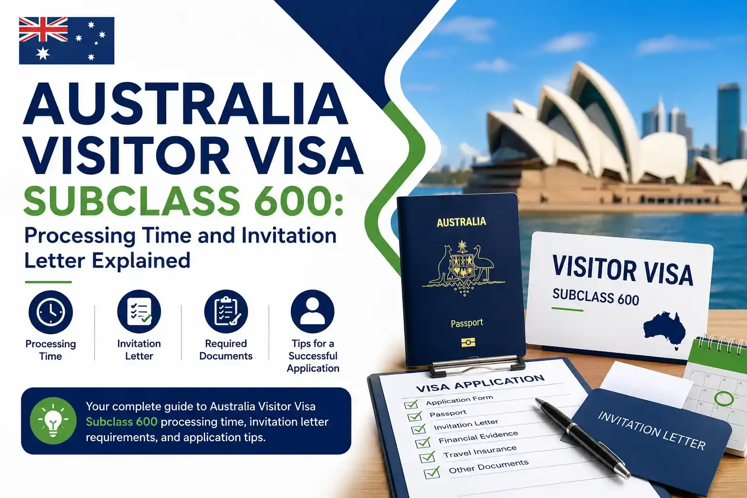 Australian Visitor Visa Subclass 600