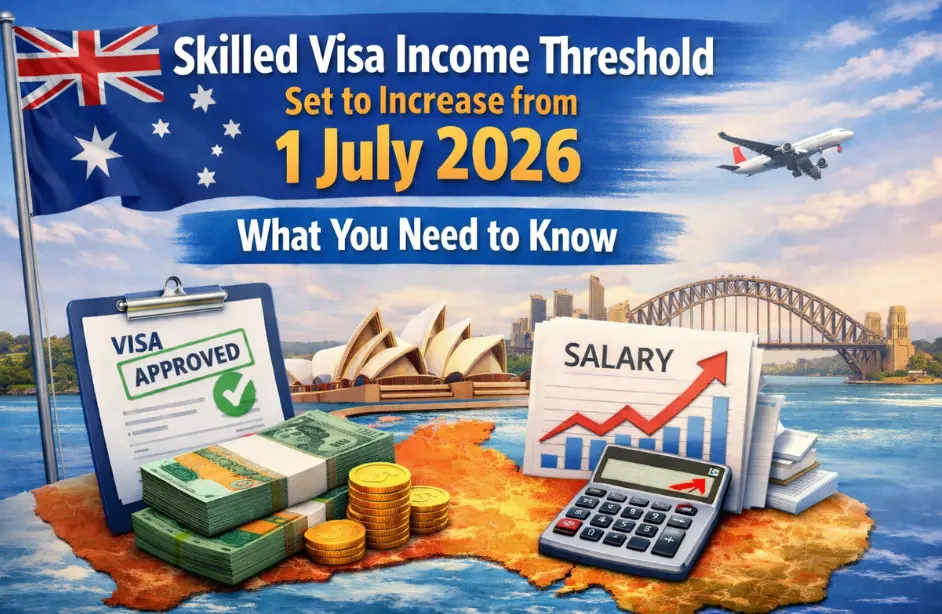 Skilled Visa Income Threshold Set to Increase from 1 July 2026