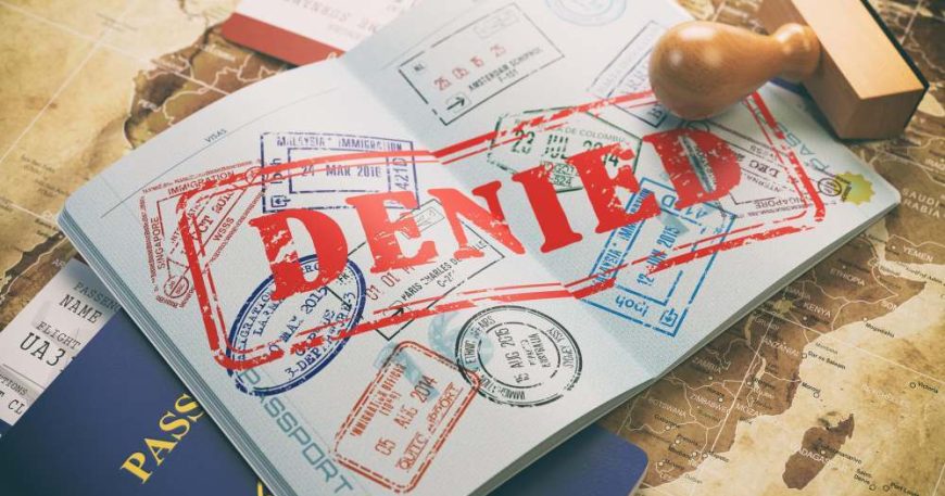 Australian visa denied